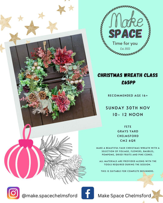 Christmas Wreath Making Class