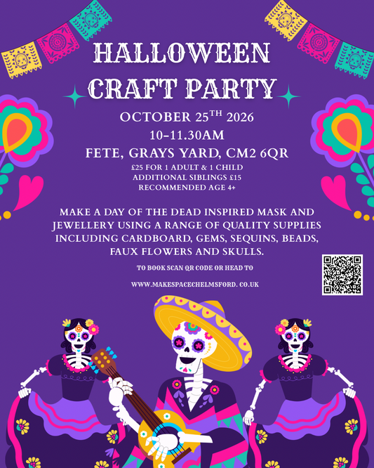 Halloween Day of the Dead Craft Class