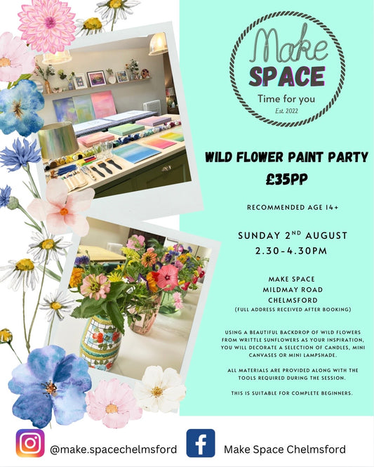 Wildflower Paint Party